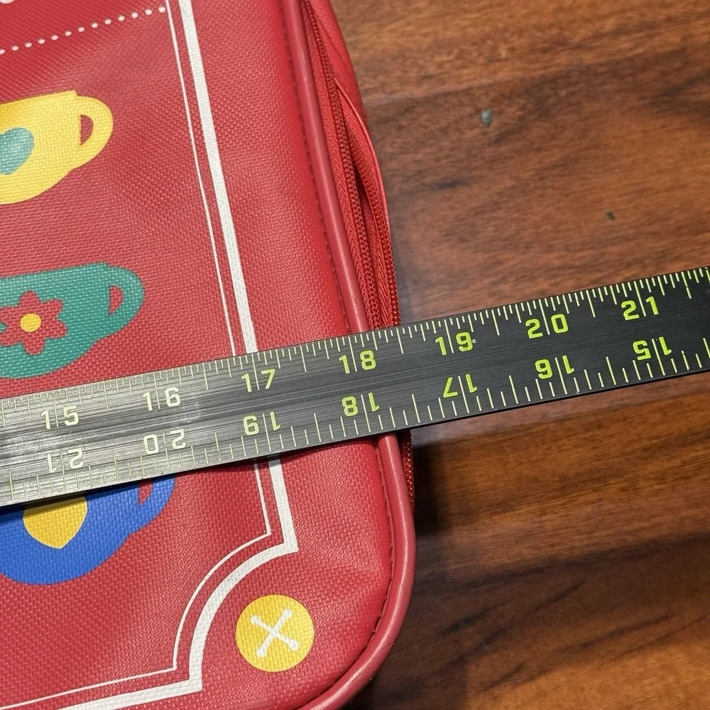 Vintage 90s Hello Kitty Red Luggage Suitcase Sanrio